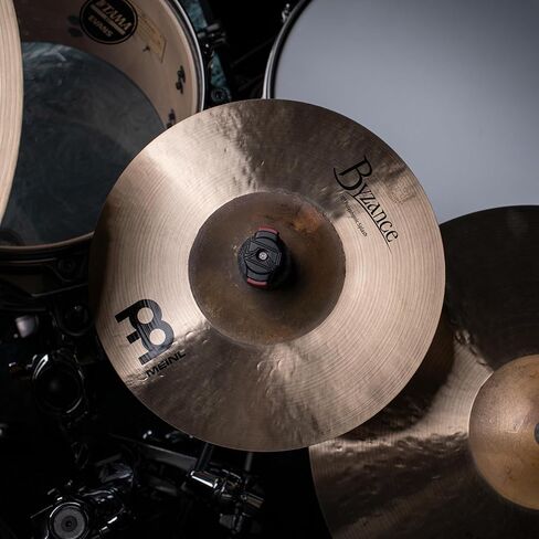 Meinl Cymbals Byzance Traditional 10" Polyphonic Splash — Made in Turkey — Hand Hammered B20 Bronze, 2-Year Warranty (B10POS) in Saudi Arabia