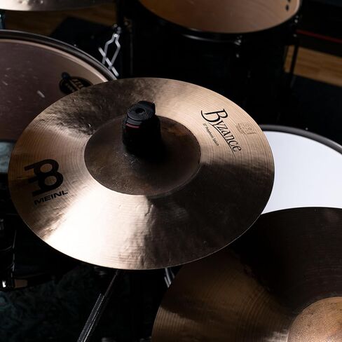 Meinl Cymbals Byzance Traditional 10" Polyphonic Splash — Made in Turkey — Hand Hammered B20 Bronze, 2-Year Warranty (B10POS) in Saudi Arabia