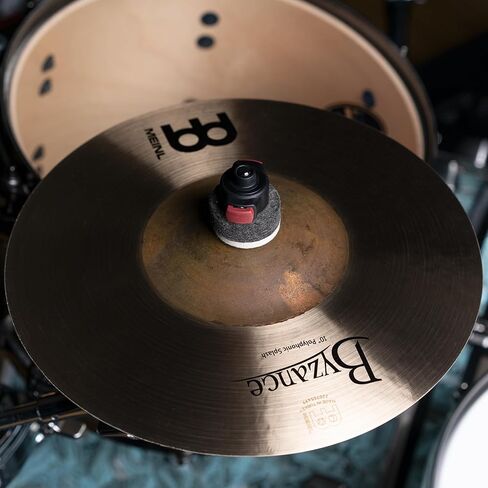 Meinl Cymbals Byzance Traditional 10" Polyphonic Splash — Made in Turkey — Hand Hammered B20 Bronze, 2-Year Warranty (B10POS) in Saudi Arabia