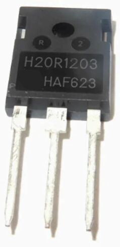 H20R1203 H20R1202 H20PR5 أنبوب الطاقة للطباخ التعريفي TO-247 الصمام الثلاثي 1/2 قطعة (H20R1202 2 قطعة) in Kuwait