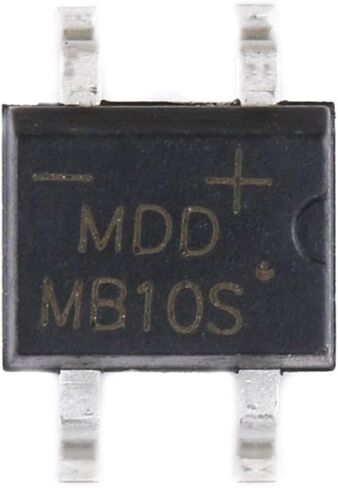 MB2S MB6F MB6S MB8S MB10F MB10S MB10 MBS Bridge Rectifier SMD Diode IC 50Pcs(MB10F) in Saudi Arabia
