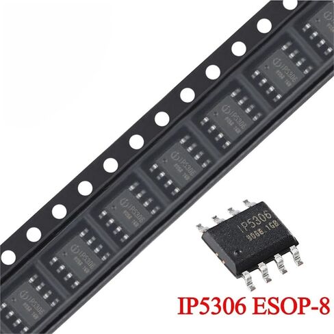 IP5306 5306 SOP-8 ESOP-8 2.1A شحن تفريغ الطاقة المتنقلة المتكاملة SOC رقاقة IC 5 قطعة in Kuwait