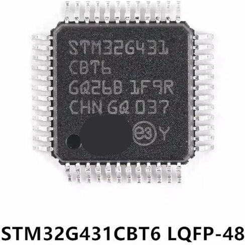 STM32G431CBT6 LQFP-48 STM32G431 STM32 G431CBT6 LQFP48 Cortex-M4 32-bit Microcontroller MCU IC Controller Chip 1Pcs in Kuwait
