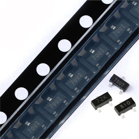 CJ2310 2N7002K BSS138 CJ3400 CJ3402 CJ2306 CJ2304 CJ2312 CJ2302 CJ3134K SOT-23 N-قناة SMD MOSFET 50 قطعة (CJ2304) in Kuwait