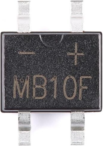 MB10F MB10 1000V 800mA 0.8A Diode Bridge Stack Rectifier SMD IC 10/20/50Pcs(50 Pieces) in Saudi Arabia