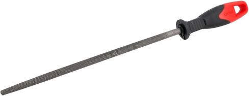 Urrea UFRBB8 Bastard round file with bi-material handle 8" in Kuwait