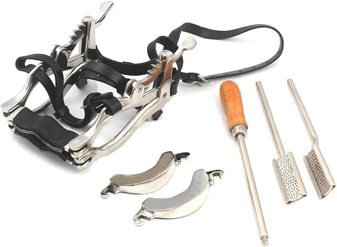 OdontoMed2011 Equine Dental Float-rasp Horse Speculum Gag Leather ODM in Saudi Arabia