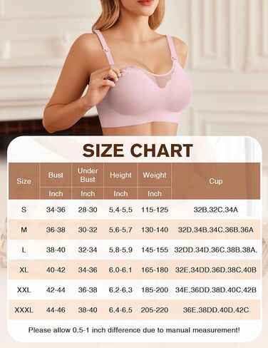 Ekouaer Nursing Bra Wavy Breastfeeding Bras for Women Seamless Maternity Support Wireless Pregnancy Sleep Bralette in Saudi Arabia