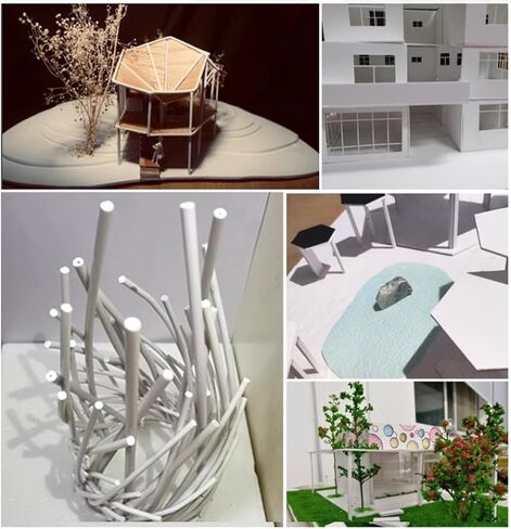 ABS Plastic Square Bars Rod 6Kinds Diameter Optional for Architectural Model Making DIY White,Side Length:4mm(1pcs) in Saudi Arabia