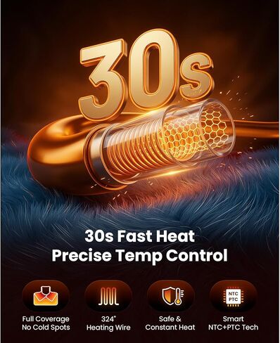 BOB AND BRAD Weighted Heating Pad for Neck and Shoulders, 2.2lb Electric Neck Wrap with Far-Infrared Ceramic Beads for Deep Tissue Pain Relief, 20"x22", FSA Eligible/HSA Eligible, Gift for Mom Women in Kuwait