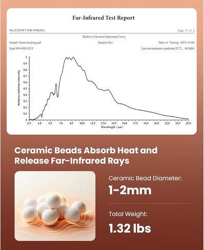 BOB AND BRAD Weighted Heating Pad for Neck and Shoulders, 2.2lb Electric Neck Wrap with Far-Infrared Ceramic Beads for Deep Tissue Pain Relief, 20"x22", FSA Eligible/HSA Eligible, Gift for Mom Women in Kuwait