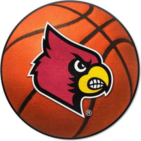 Louisville Cardinals NCAA Basketball" Round Floor Mat (29")" in Saudi Arabia