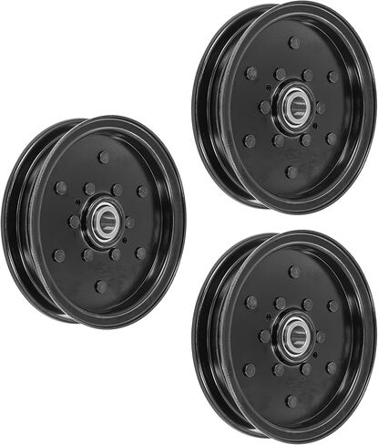 Caltric Idler Pulley Compatible with Land Pride AFM4011 AFM40133 AFM4014 AFM40168 AFM4216 808-073C x3 in Kuwait