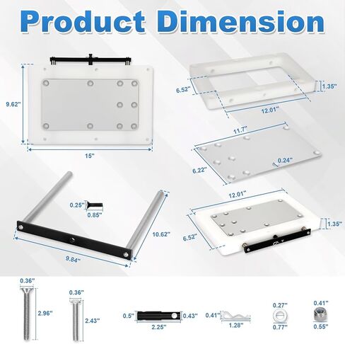 دعامة إطلاق سريع 1854055 RTA-55 - متوافقة مع محركات Minn Kota Terrova وRiptide Terrova وUlterra وRiptide Instinct Quest Trolling Motors، تركيب وإزالة سريعة in Kuwait