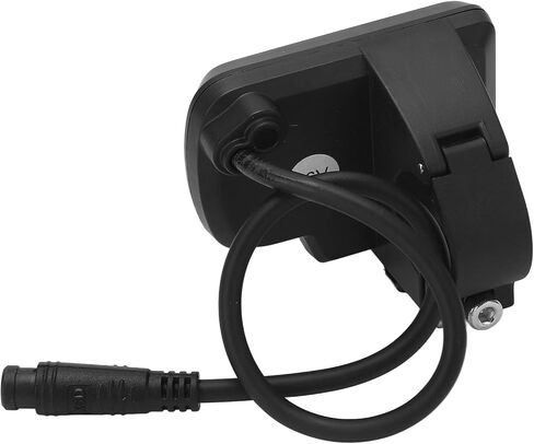 Drfeify EN06 LCD Electric Bike Display Meter with Connector for 22.2mm Handlebar Bike Speed Meter with Light Connector 6pin Wire 24V 36V 48V 60V in Saudi Arabia