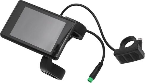 SUNGOOYUE E Bike Display LCD Screen, ABS Electric Bike Speedometer for 5 Pin Ridstar S866, Control Panel with Speed Battery Info for Scooter Cycling Enthusiasts 3.5x3.7in in Saudi Arabia