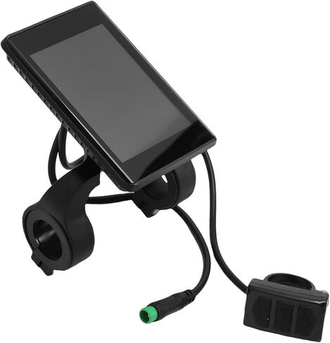 SUNGOOYUE E Bike Display LCD Screen, ABS Electric Bike Speedometer for 5 Pin Ridstar S866, Control Panel with Speed Battery Info for Scooter Cycling Enthusiasts 3.5x3.7in in Saudi Arabia
