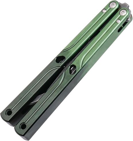 WARHERO Aluminium Alloy Integral Channel Handle, Handle Practice Tools,Integrated Forging,Balance and Inertia (Green) in Kuwait