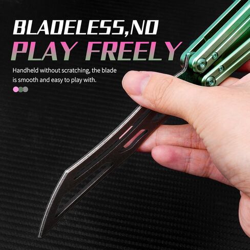 WARHERO Aluminium Alloy Integral Channel Handle, Handle Practice Tools,Integrated Forging,Balance and Inertia (Green) in Kuwait