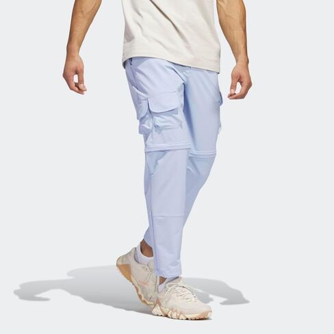 ADIDAS Men's Adicross Zip-Off Golf Pants, Blue Dawn, XL in Saudi Arabia