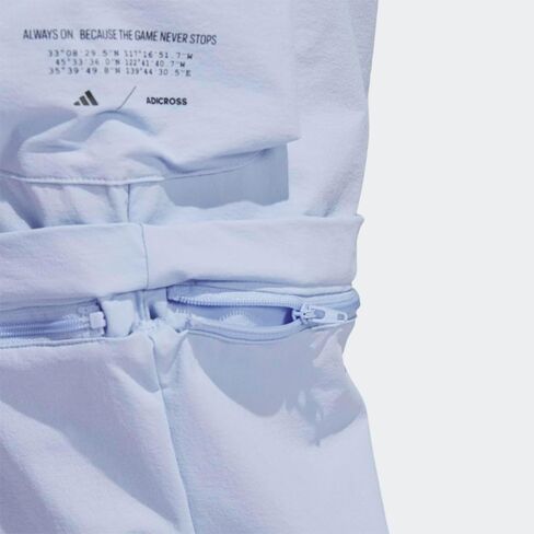 ADIDAS Men's Adicross Zip-Off Golf Pants, Blue Dawn, XL in Saudi Arabia