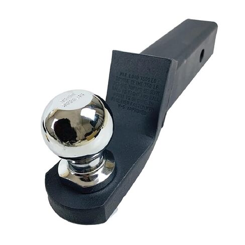 Steel Trailer Towbar Ball Mount Hitch with Pin and Clips Fits 2 Inch Receiver Boat RV Parts Accessories(with 2 Inch Ball) in Saudi Arabia