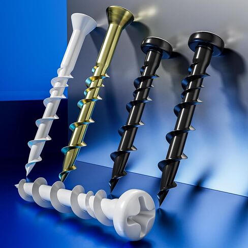 (100 pcs) Pan Head Drywall Anchors 1-1/4" White Anti Rust Coating, Bolt Anchor, Duty Hollow Wall Anchors in Saudi Arabia