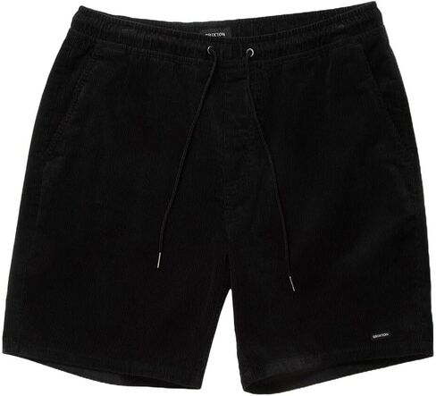 Brixton Leon Mens Elastic Waist Corduroy Shorts in Saudi Arabia