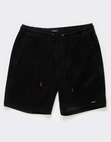 Brixton Leon Mens Elastic Waist Corduroy Shorts in Saudi Arabia