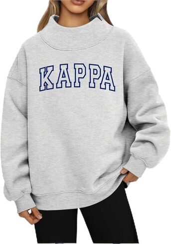 كنزة Kappa Kappa Gamma خفيفة الوزن ذات رقبة دائرية in Saudi Arabia