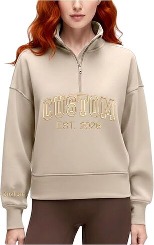 Personalized Embroidered Sweatshirt, Customized Embroidered Hoodie Sweatshirt, Custom Gift For Women, Sweatshirt For Women, Customized Mom Gift, Christmas in Saudi Arabia