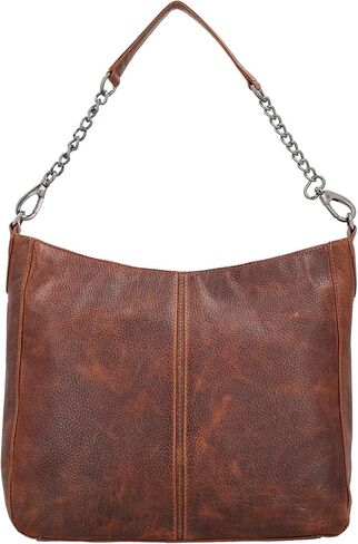 حقيبة يد Ava Leather Hobo مع الحافظات العالمية وجيب قفل in Saudi Arabia