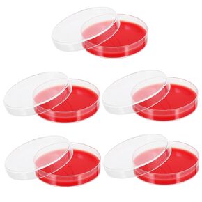 10Pcs Agar Plates Culture Dishes for Labs Agar Medium for Staphylococcus and Streptococcus Testing for Medical and Industrial Use in Kuwait
