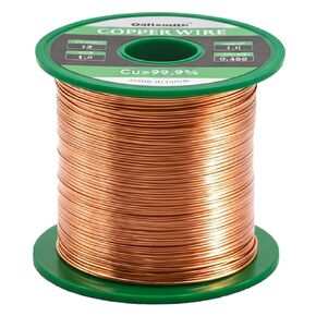 1 Pound roll of 99.9% Pure Copper Wire, Used for Industry, Crafts, DIY Jewelry, Garlands, and Floral Arrangements (18 Gauge 1.0mm) in Saudi Arabia