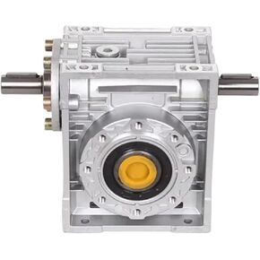 NRV063-VS Worm Reducer Double Input Shaft Diameter 19mm Ratio 5:1-80 :1 90 Degree Gearbox Speed(Ratio 20 to 1) in Saudi Arabia