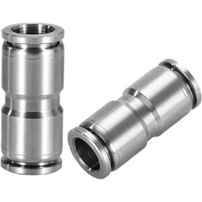 1 قطعة 4/6/8/10/12/14/16 هوائي 304 الفولاذ المقاوم للصدأ دفع في موصل سريع الإصدار تركيب الهواء السباكة (PG 10-8 مللي متر) in Kuwait