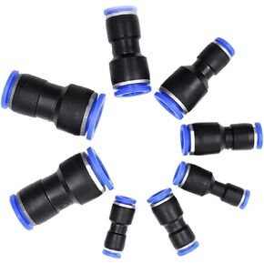 1/5/10 قطعة PG تركيب هوائي هوائي 4/6/8/10/12/14/16 مللي متر أنبوب خرطوم OD يدفع إلى تركيبات غاز مستقيمة موصلات بلاستيكية سريعة (PG 10-8 مللي متر ، 5 قطع) in Kuwait