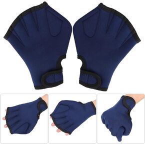 Alomejor Man Woman Diving Webbed Gloves, Waterproof Swimming Gloves for Upper Body Workout, Adult Children Swim Laps Supplies in Kuwait
