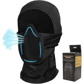 Qavctw Tactical Balaclava Mask Full Face Airsoft Mask with Mesh Mouth Guard Lightweight Breathable for Airsoft Motorcycle Snowboarding Outdoor Sports in Kuwait