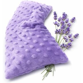 Mumu Wraps Heating Pad Microwavable - Lavender Scented Microwave Heating Pad for Pain Relief, Cramps, Muscle Ache, Joints, Neck, Shoulder, Back Pain, Warm Compress Moist Heat Pack (Lavender) in Kuwait
