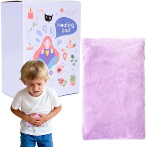 Microwavable Heating Pad - Multi-Purpose Warm Relief for Neck, Shoulders, Lumbar Muscles, Colic & Upset Stomach, Soft Skin-Friendly Fabric, Portable for Home/Office/Travel in Kuwait