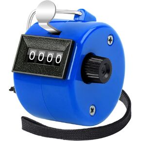 FEBSNOW Handheld Tally Counter Clicker 4 Digital Number Click Counter for School Event Golf Sports Office Stadium in Kuwait