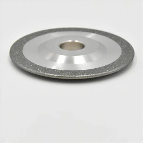 Grinding Wheel ARC Semi-Circular Dia 100mm 125mm 150mm 200/400 Grit Alloy Screw Slotting Sharpening Tools in Saudi Arabia