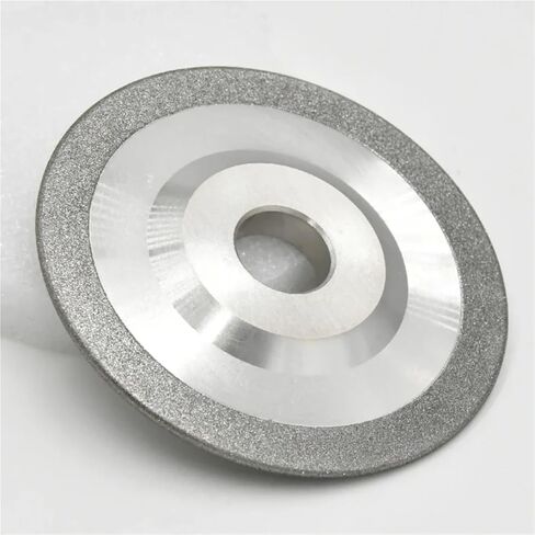 Grinding Wheel ARC Semi-Circular Dia 100mm 125mm 150mm 200/400 Grit Alloy Screw Slotting Sharpening Tools in Saudi Arabia