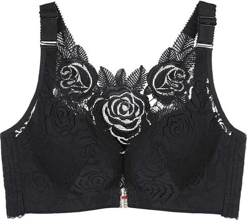 حمالة صدر نسائية من الدانتيل، مريحة ومضادة للترهل، مقاس كبير، حمالة صدر رياضية لتصحيح الوضعية in Kuwait