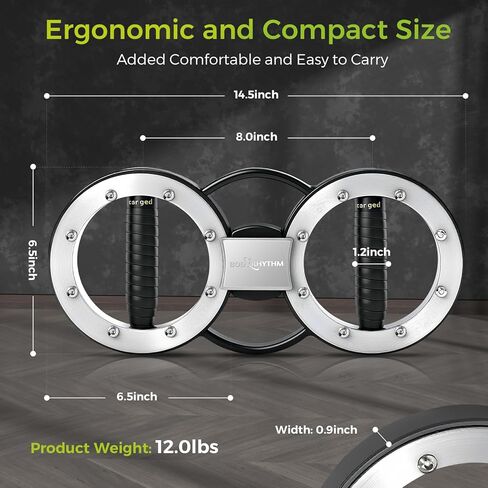 Multifunctional Rotator Machine with12lbs Resistance for Upper Body Strength Training, Warm-up, Rehabilitation, Cardio Boxing Endurance Training - Forearm Trainer, Arm Workout Equipment for Home Gym. in Kuwait