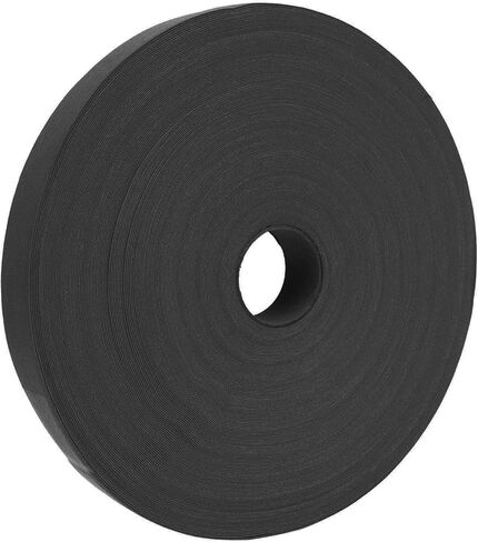 Racket Grip Tape Sweat Absorbent Non Slip, PU Material, 4.5m Length - Durable Handle Wrap, Wide Sports Use, Enhances Control for Tennis and Badminton (Black) in Saudi Arabia