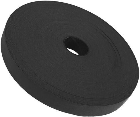 Racket Grip Tape Sweat Absorbent Non Slip, PU Material, 4.5m Length - Durable Handle Wrap, Wide Sports Use, Enhances Control for Tennis and Badminton (Black) in Saudi Arabia