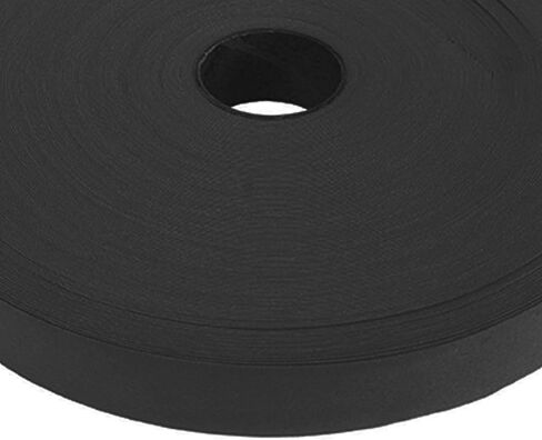 Racket Grip Tape Sweat Absorbent Non Slip, PU Material, 4.5m Length - Durable Handle Wrap, Wide Sports Use, Enhances Control for Tennis and Badminton (Black) in Saudi Arabia