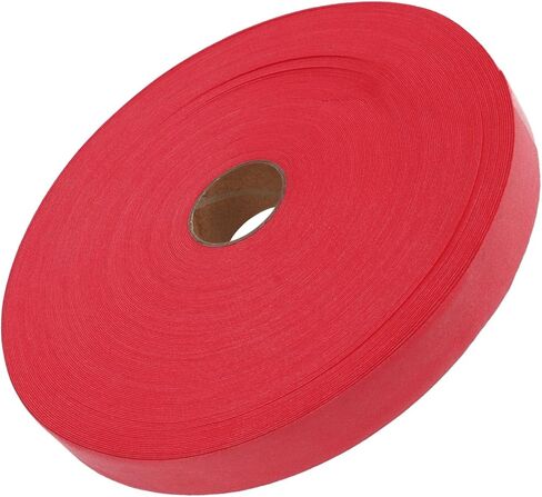 شريط قبضة المضرب ماص للعرق وغير قابل للانزلاق، مادة البولي يوريثان، طول 4.5 متر - غلاف متين للمقبض، استخدام رياضي واسع، يعزز التحكم في التنس وكرة الريشة (أحمر) in Kuwait